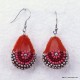 boucles d'oreille 0312048 orange