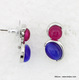 boucles d'oreille 0312595 violet