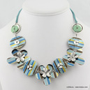 collier 0114080 bleu